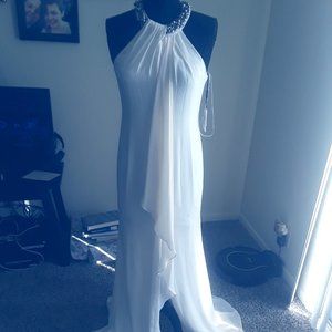 Elegant White Dress NWT